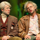 Mulaney and Kroll, resplendent in corduroy (Photo: Joan Marcus)